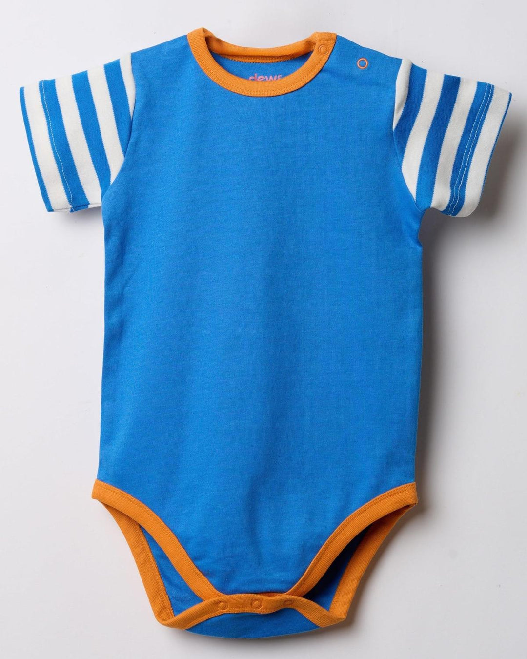 Short Sleeve Bodysuit - Palace Blue