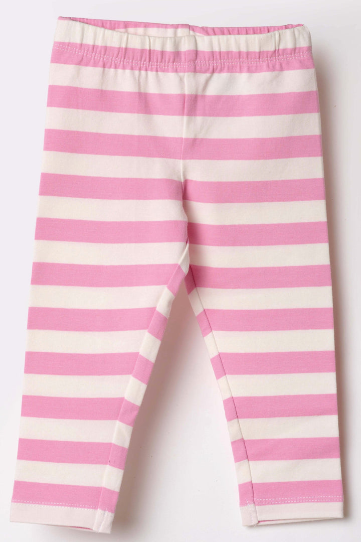 Leggings Stripes - Prism Pink