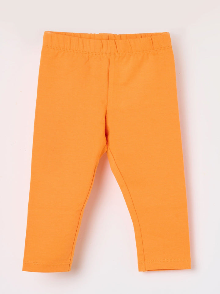 Leggings Solid - Sun Orange