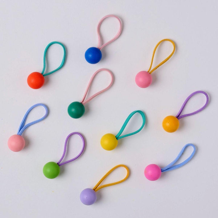 Small Hair Ties Multicolor (Set of 10)