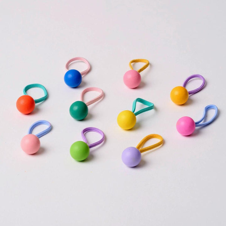 Small Hair Ties Multicolor (Set of 10)