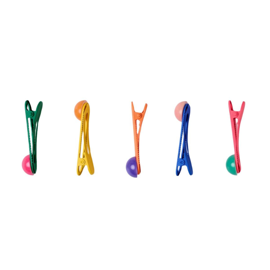 Playful Hair Clips (Set of 5)