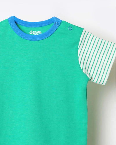 Short Sleeve Bodysuit - Blarney Green