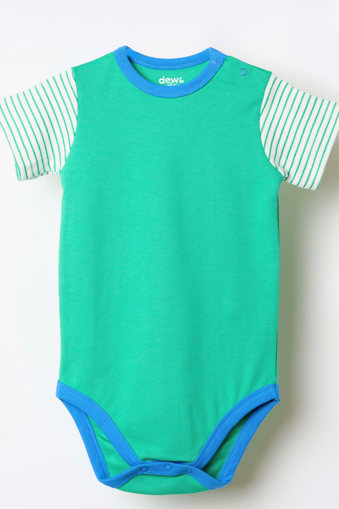 Short Sleeve Bodysuit - Blarney Green