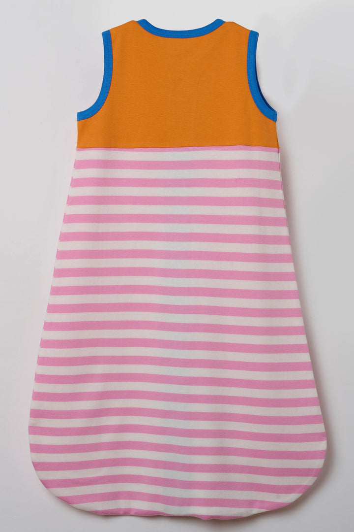 Baby Sleep Sack Multicolor - Pink Orange