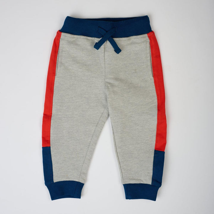 Sporty Color block Sweatpants/ Joggers - Grey