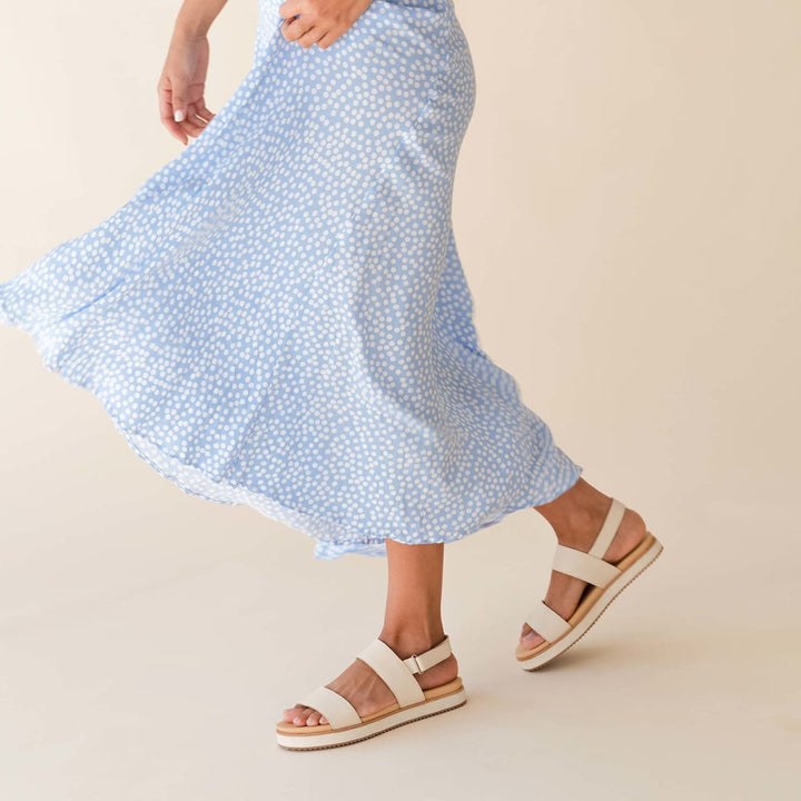 Go-To Flatform Sandal - Bone - FINAL SALE
