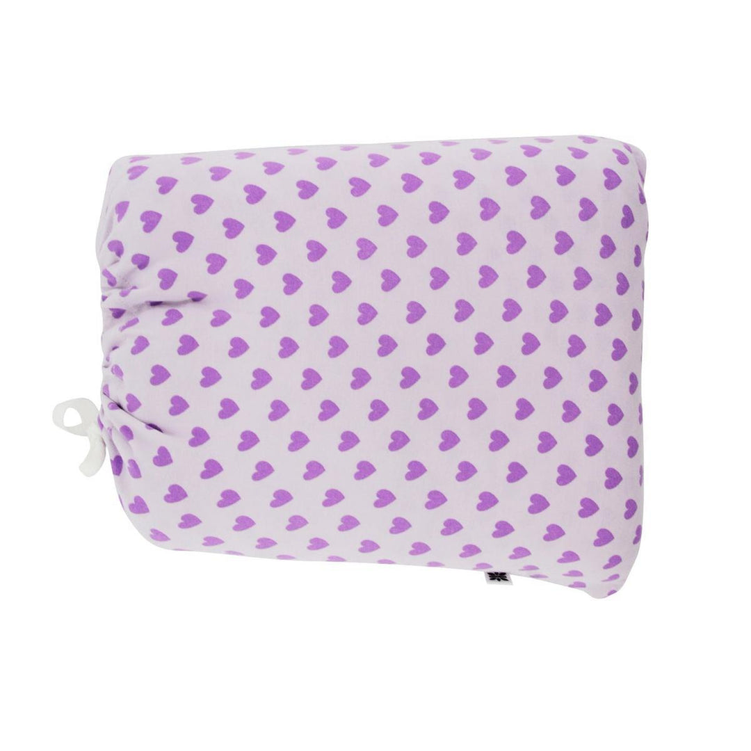 Fitted Sheet Twin - Purple Hearts