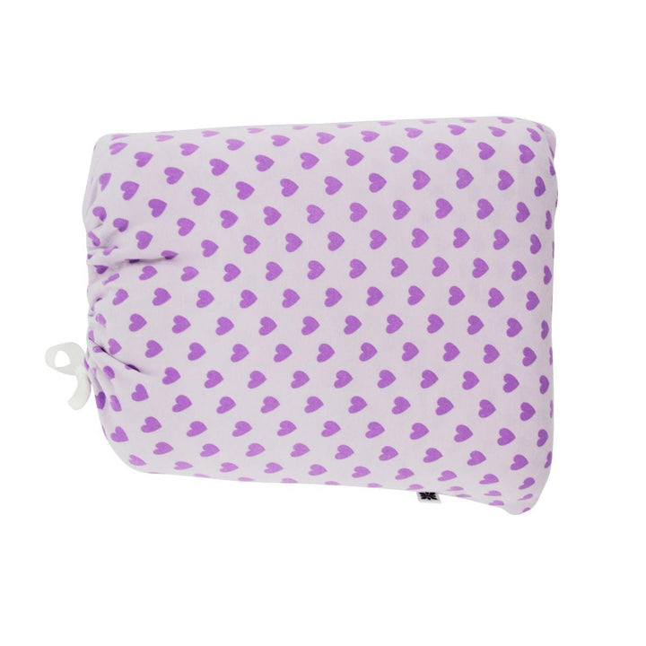 Fitted Sheet Twin - Purple Hearts
