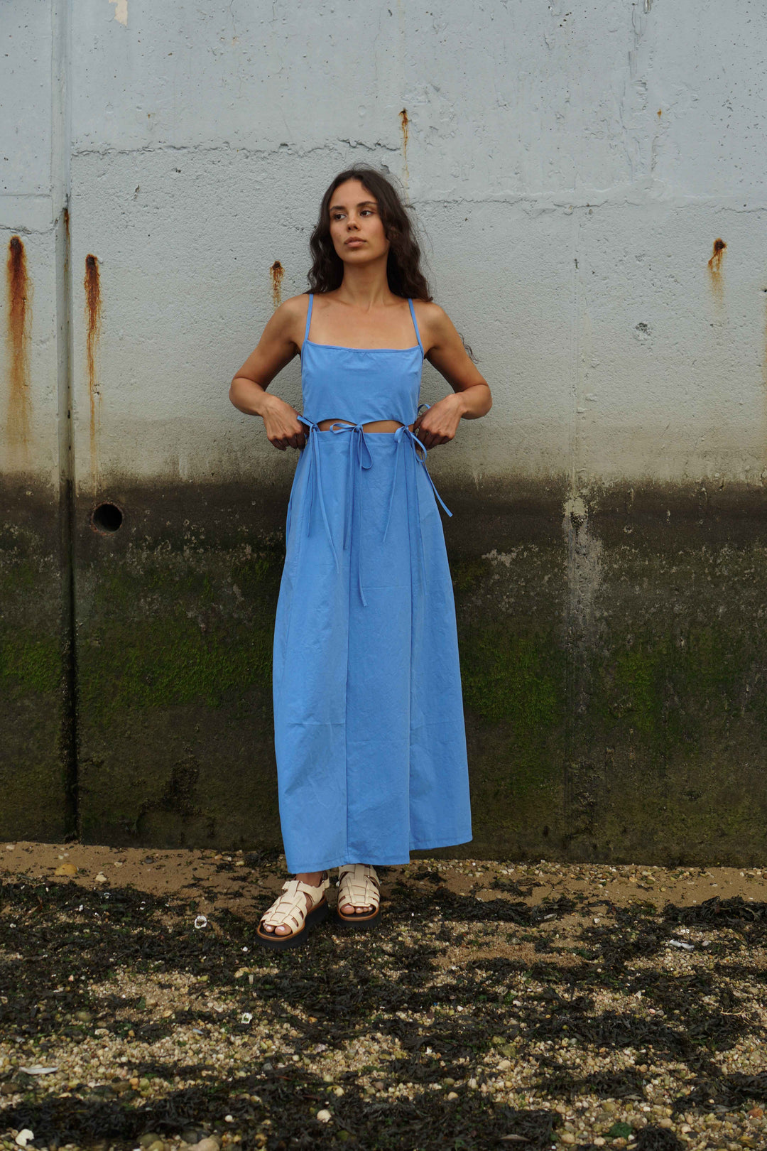 Meso Dress - Cerulean