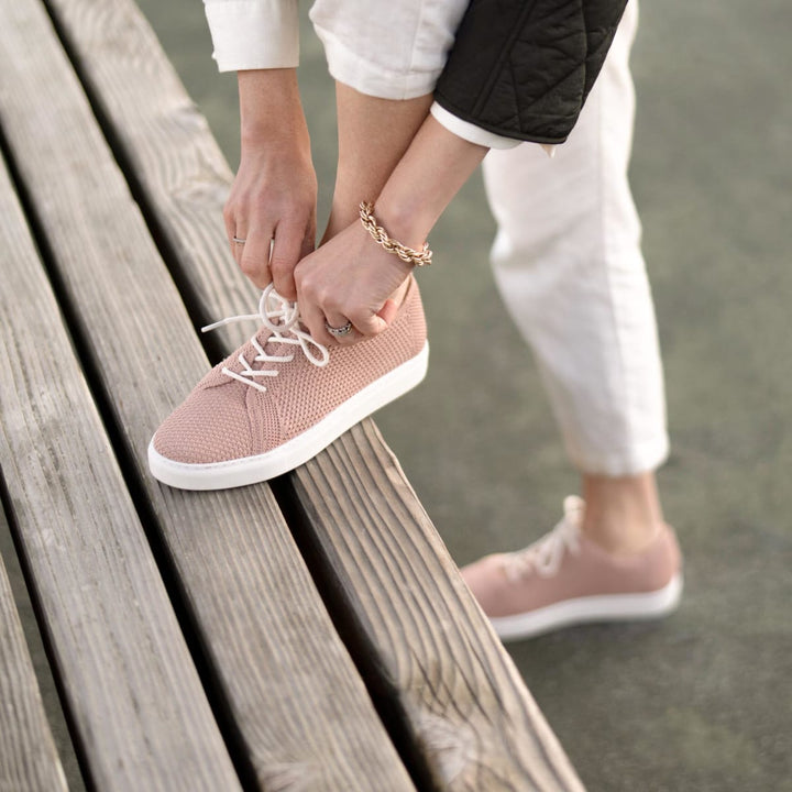 Women's Go-To Eco-Knit Sneaker - Dusty Rose