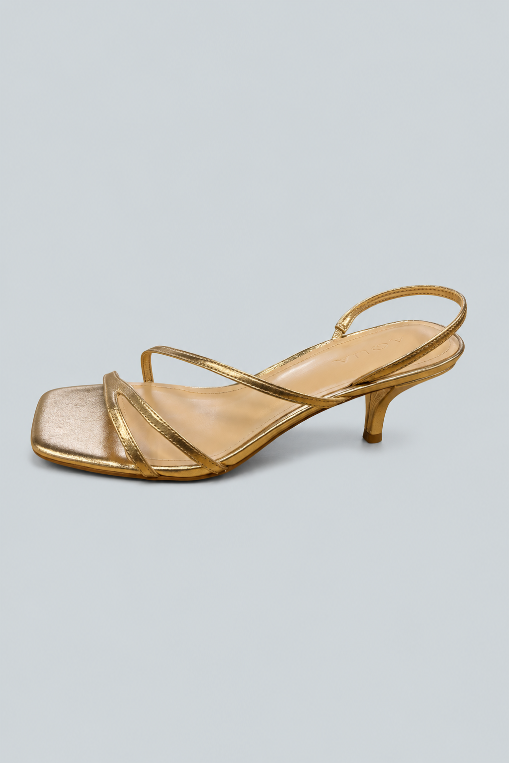 Women's Flona Strappy Sandals - Gold Leather