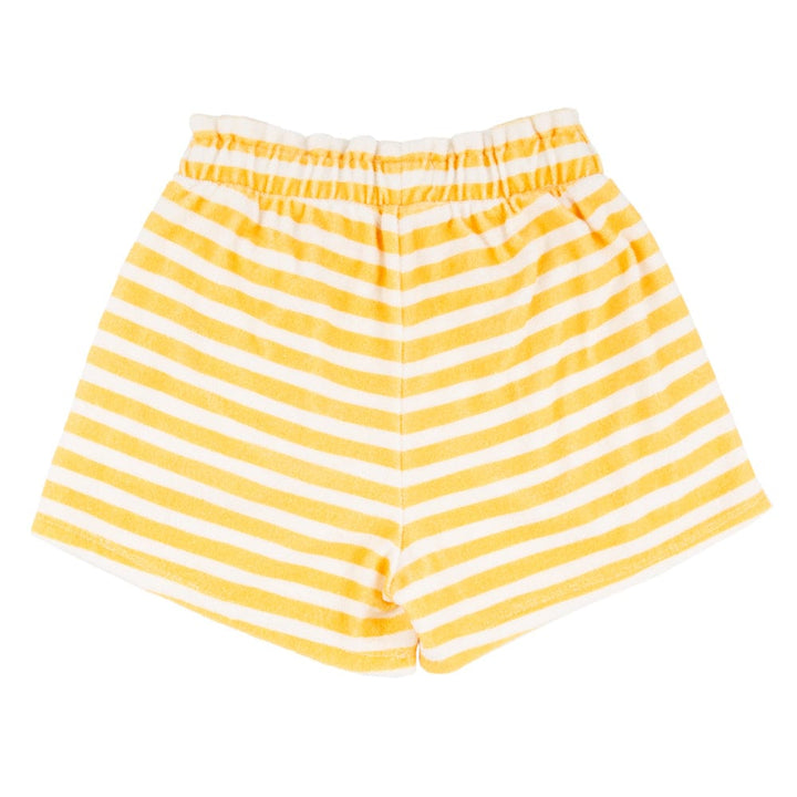 Ava Shorts - Yellow Stripe