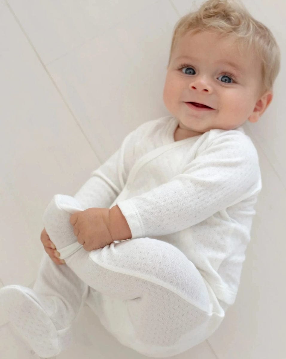 Pointelle Slim Footie