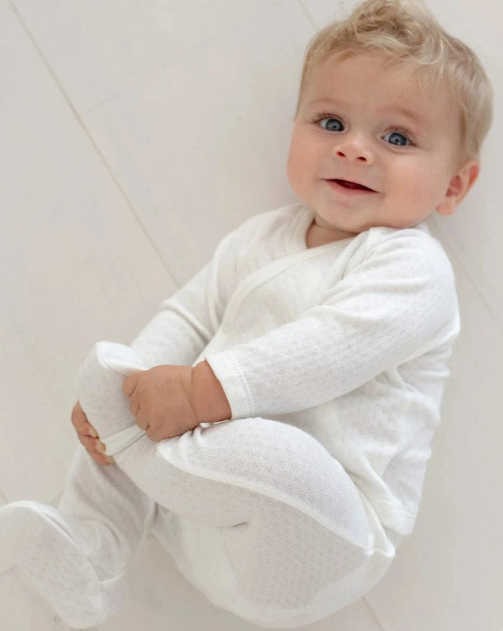 Pointelle Slim Footie