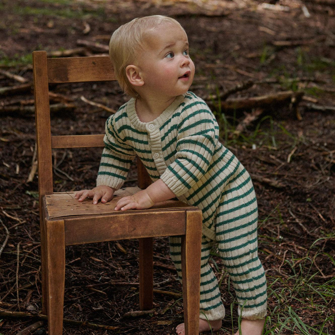 Lou Suit - Pine Sailor Stripe