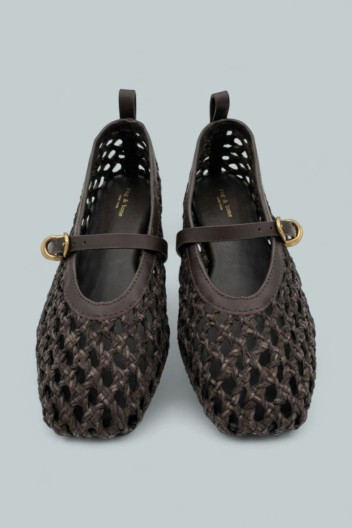 Spire Woven Mary Janes - Deswo
