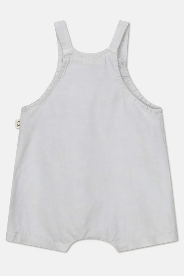 Tencel linen overalls - Soft grey