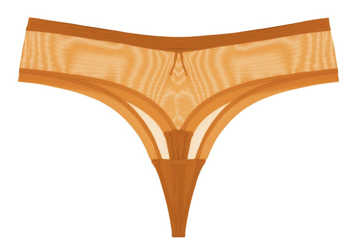 For(e)Play Highwaist Thong - Mustard