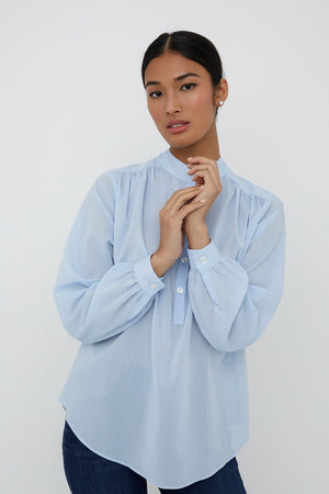 Boho Shirt - True Blue