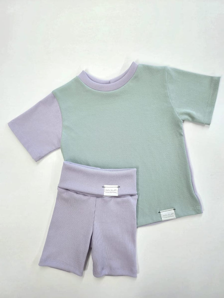 Oversize T-Shirt - Two-Tone
