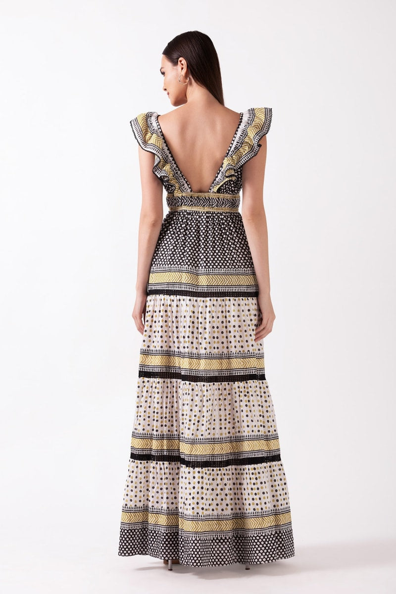 Yulia Maxi Dress - Multi