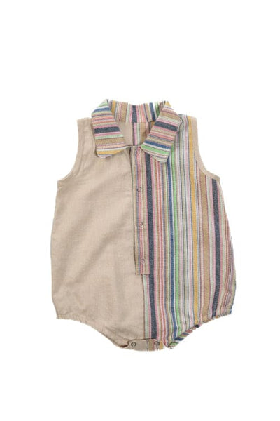 Linen Romper Unisex - Pastel