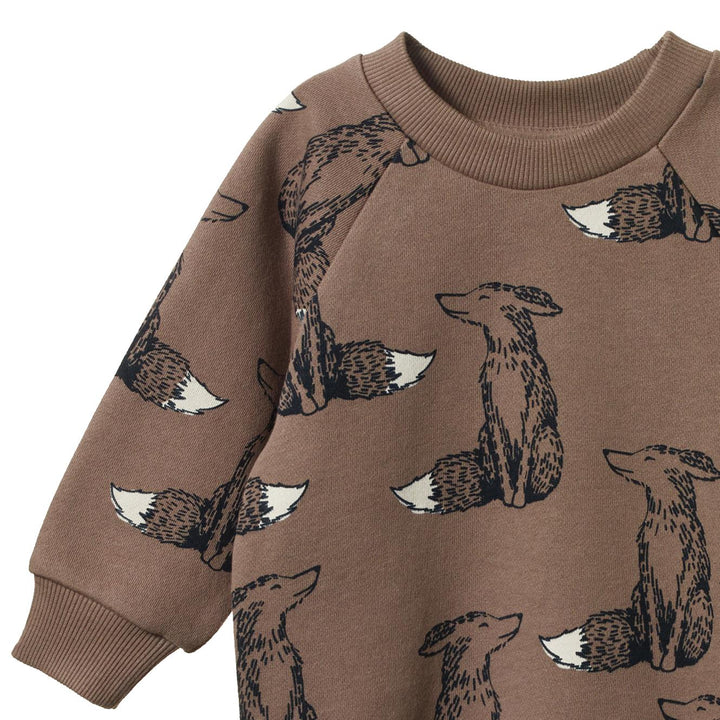 Emerson Sweater - Foxy Cub Print