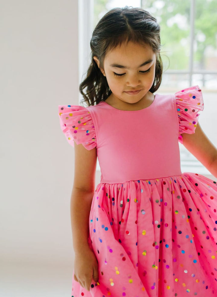 Olivia Dress - Confetti Pop