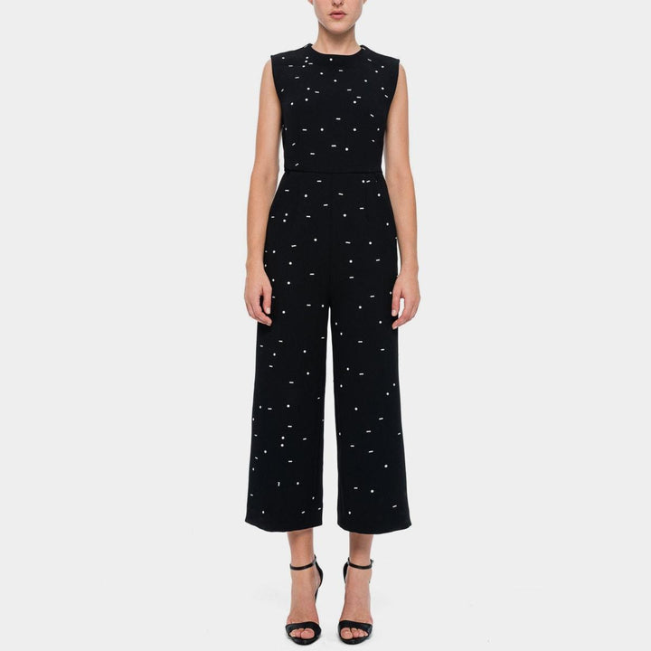 Embellished Sophie Jumpsuit - Black