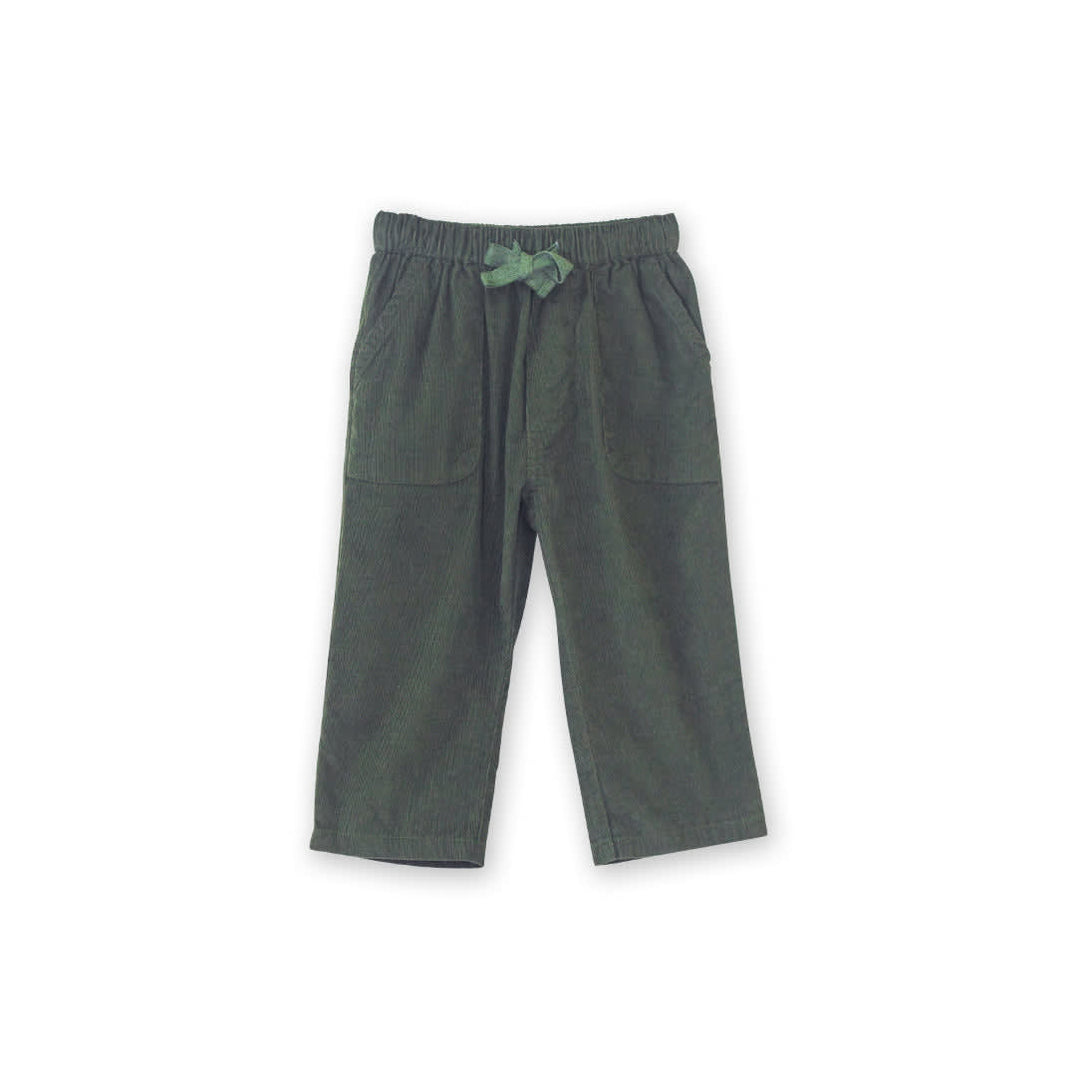 Baby Pants - Pine Green Corduroy