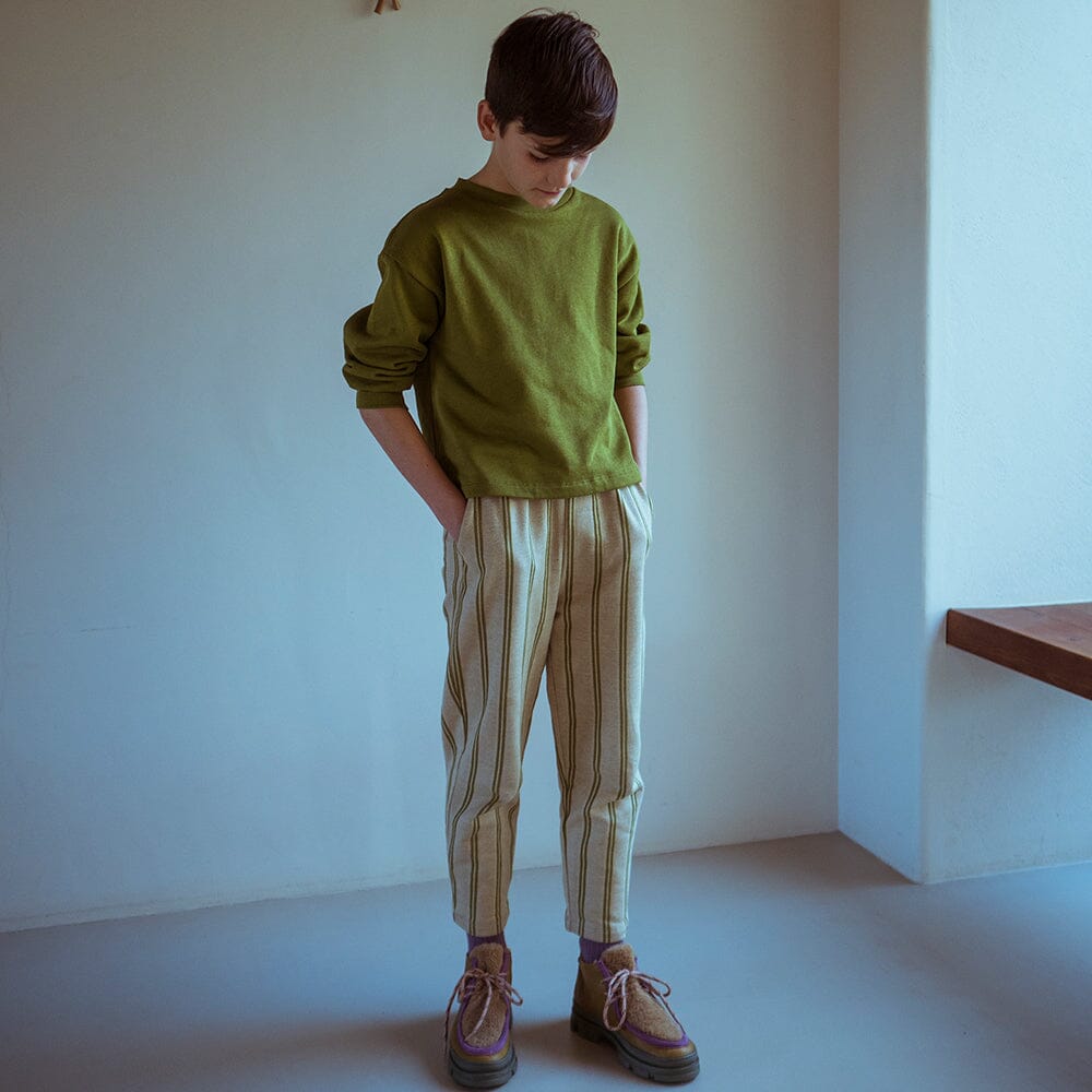 Easy Pullover & Pocket Pants - Leaf Sets Monkind 