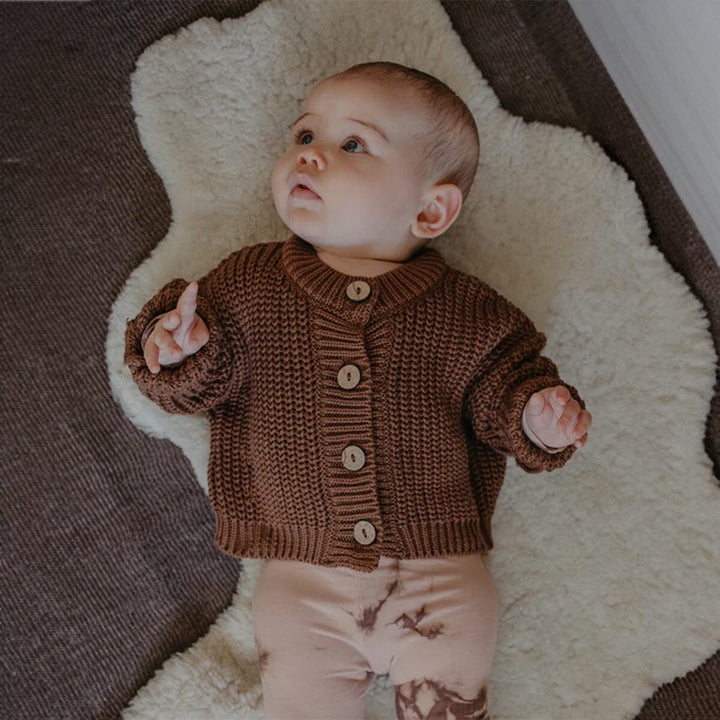 The Chunky Cardigan - Mocha Cardigans The Simple Folk 