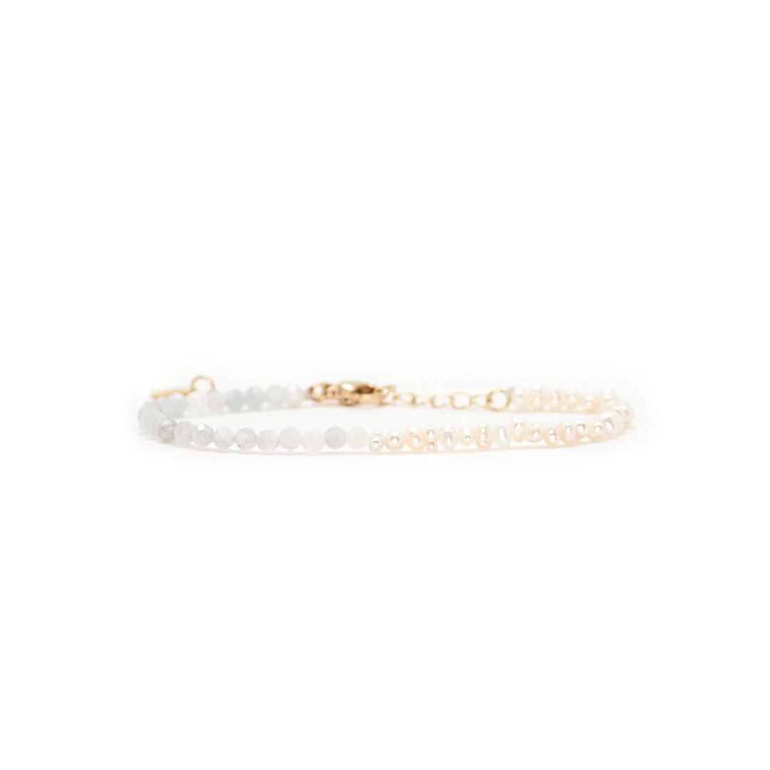 Edie Bracelet - Light Jasper