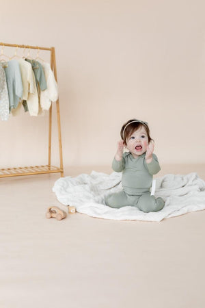 Sheppard Onesie - Mineral Green