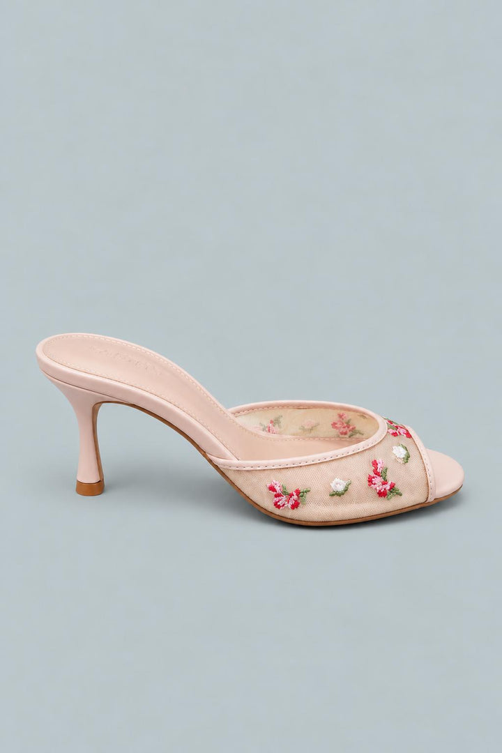 Women's Sjil Pumps Exclusive - Tan Mesh