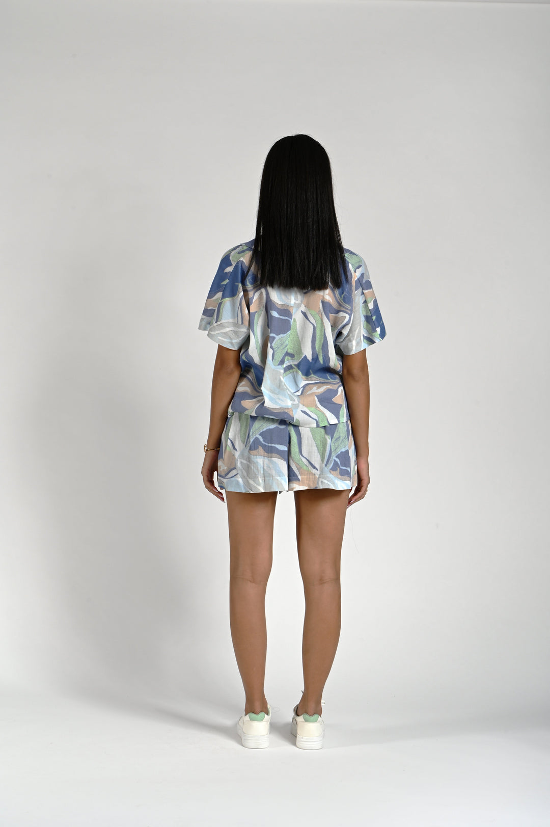 Nixie Set - Blue abstract Multi