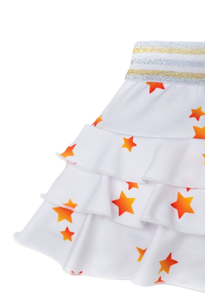 The Rising Star Skirt - White