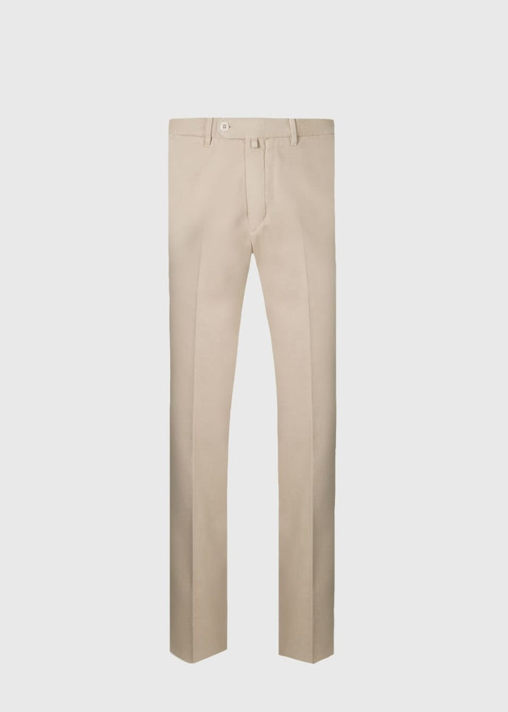 Cotton & Cashmere Trouser - Khaki
