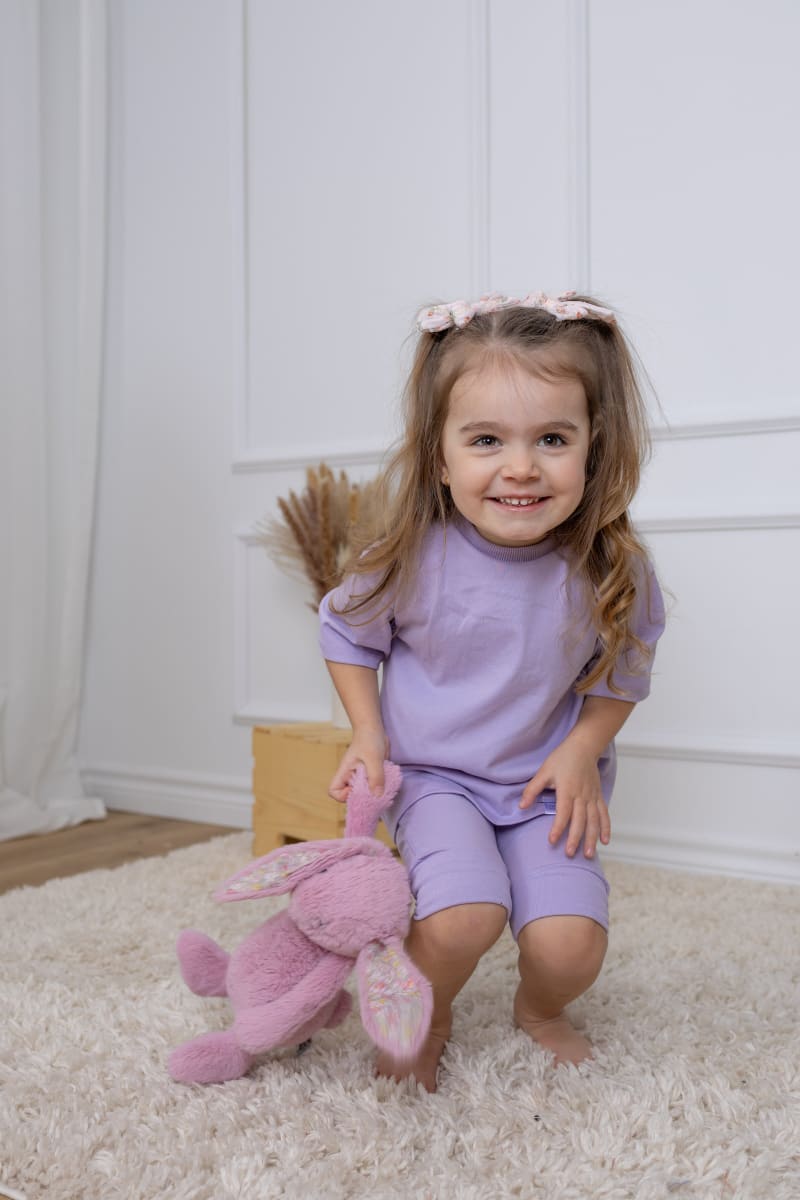 Oversize T-Shirt - Lavender Macaron