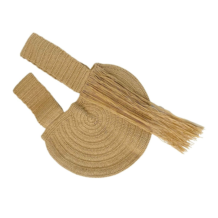 Fiesta Fringe Pouch - Cream