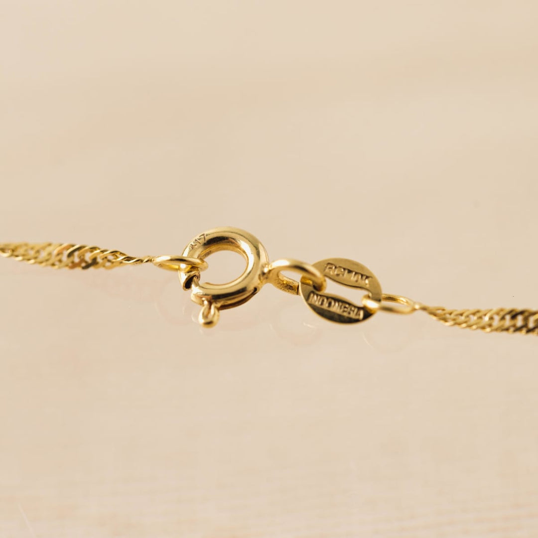 Dove Coin Necklace - Gold