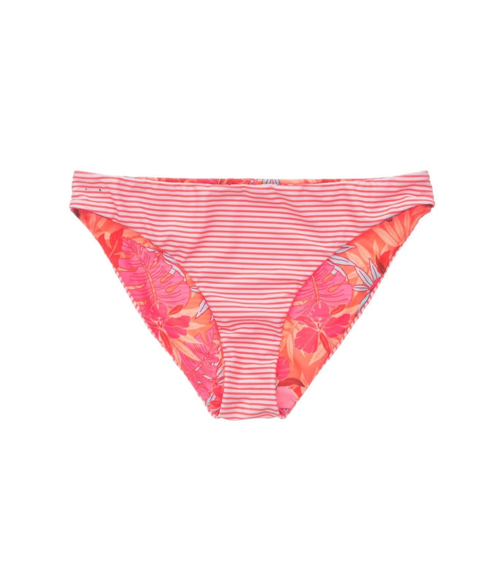 Ladies Reversible Bikini Bottom - Tropical Punch