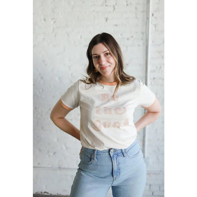 Be the Good Retro Ringer Tee
