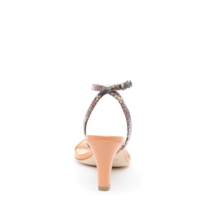Blush Open Toe + Rosy Boa Marilyn Strap - Neutral