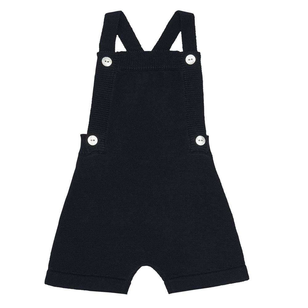 Baby Short Overalls - Dark Navy One Pieces FUB 