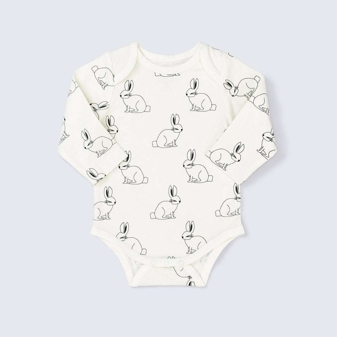 Long Sleeve Jack + Jill Bodysuit - Bunny Love