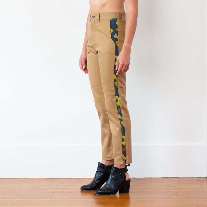 The Harper Pant - Khaki