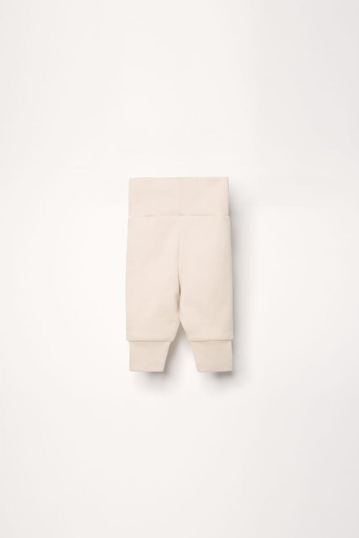 Organic Baby Pants - Sand w/ Hearts