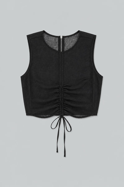 Cinched Top - Black